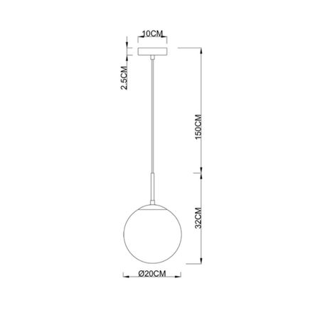 Подвесной светильник Arte Lamp VOLARE A1563SP-1BK, 1хE27