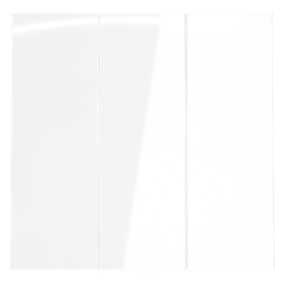 VLS000501 Клавиши для выключателя/переключателя трехклавишного, S70 (белый глянцевый). (ТМ Maytoni)