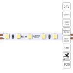 Светодиодная лента 24V 9,6W/m 6000К 5м Arte Lamp TAPE A2412005-03-6K, LED