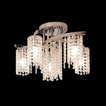 Citilux Спарк CL313151 Люстра хрустальная Хром