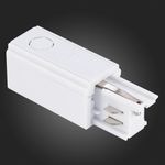 ST030.509.10L Левый Токоподвод для трехфазного шинопровода ST-Luce Белый