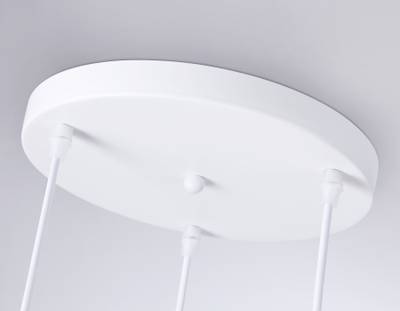 Подвесной светильник TR3167/3 WH/BK белый/черный E27/3 max 60W D360*1000
