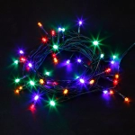Новогодняя гирлянда нить мульти 10м IP20 400-002 мульти, LED