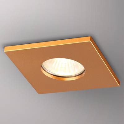 370807 SPOT NT22 матовое золото Светильник встраиваемый влагозащищенный IP44 GU10 50W 220V AQUA