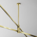 Крепление потолочное Medium двойное 300мм Flarity латунь, TRA158C-D1-BS. TM Maytoni