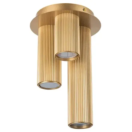 718033 Люстра ROMA 3х28W GU10 (led) CHAMPAGNE GOLD Lightstar