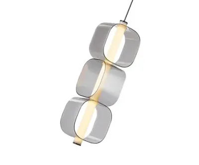 Подвес Лания черный d12 h200 Led 9W (3000K)