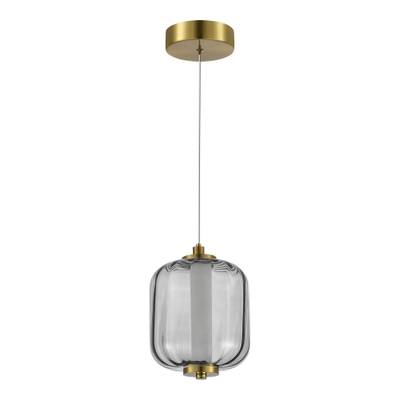 SL1193.313.01 Подвес ST-Luce Латунь/Дымчатый LED 1*11W 3000K