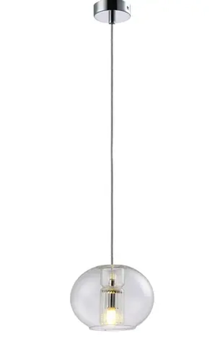 Светильник подвесной Crystal Lux BELEZA SP1 E CHROME 0232/201