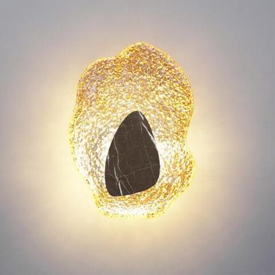 5461/12WLA L-VISION ODL_EX26 053 черный/янтарный/коричневый/металл/стекло/мрамор Настенный светильник LED x 12W 3000K CORALLA