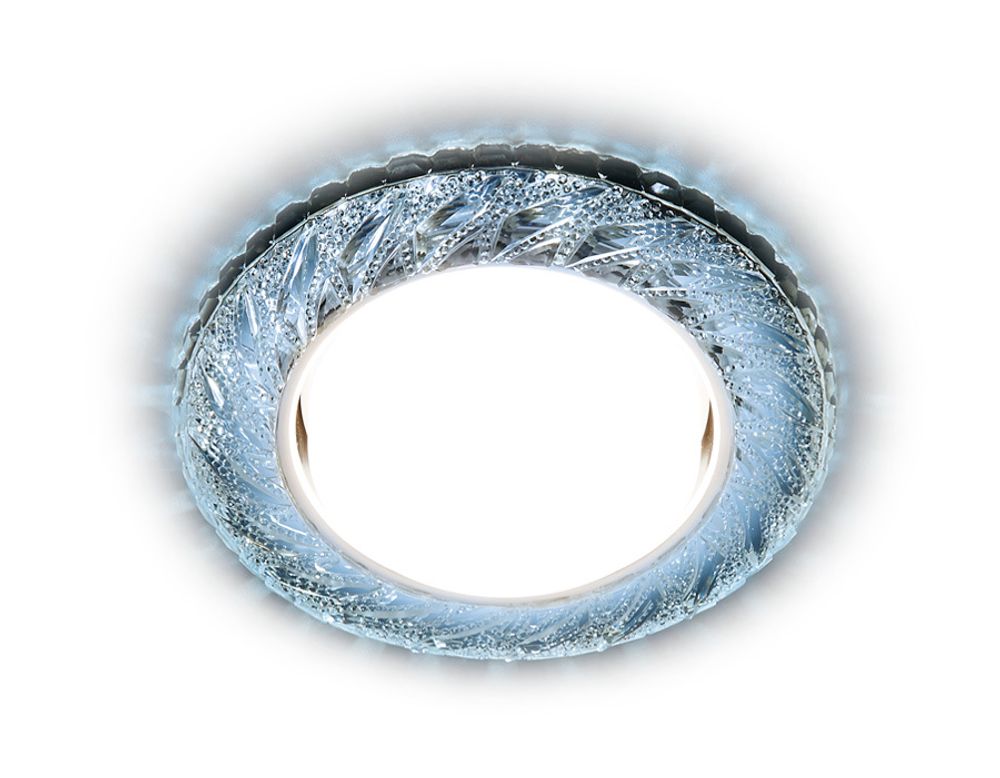 Встраиваемый точечный светильник со светодиодной лентой G303 CL/CLD хром/прозрачный GX53+3W(LED COLD) Встраиваемый точечный светильник со светодиодной лентой G303 CL/CLD хром/прозрачный GX53+3W(LED COLD)