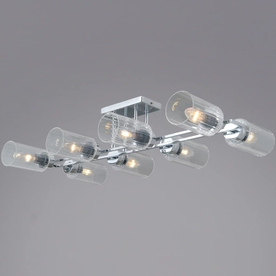 IL0780-8CSQ-25 CR NAPLES светильник потолочный ILLUMICO, E14х8