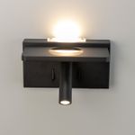 Citilux Декарт CL704371 LED USB QI Светильник поворотный Чёрный