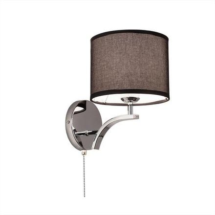 Citilux Эвора Рондо CL460312 Бра с чёрным абажуром и выключателем