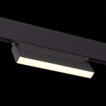 ST363.436.12 Магнитный трековый светильник Черный LED 1*12W 3000K 720Lm Ra>80 120 IP20 L219xW22xH108 48V