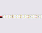 Светодиодная лента двухрядная GS3602 2835 204Led/ 20W m/ 24V IP20 4500K/ 5000*14*1.2mm/ кратность резки 72mm (2 конт.)