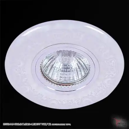 09502-9.0-001MN MR16+LED3W WH/CR светильник точечный Reluce, GU5.3х1