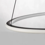 Citilux TRIO CL215B051 LED Люстра подвесная с пультом Чёрная
