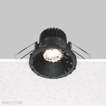Встраиваемый светильник Zoom 3000K 1x6Вт 60° IP 65 Dim Triac, DL034-01-06W3K-D-B. TM Maytoni