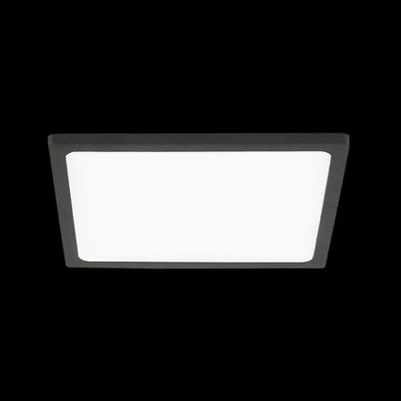 Citilux Омега CLD50K152 LED Встраиваемый светильник с диммером Чёрный