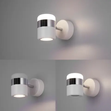 Настенный светодиодный светильник 20165/1 LED хром/белый, LED
