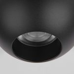 Трековый светодиодный светильник для однофазного шинопровода Ball Черный 12W 4200K LTB77