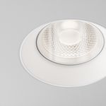 Встраиваемый светильник Flint GU10х1, IP44, DL101-GU10-TRS-W. TM Maytoni