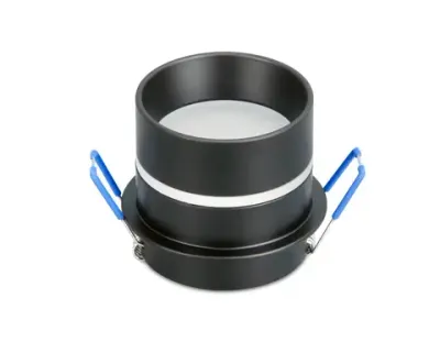Встраиваемый точечный светильник TN196 BK/S черный/песок GU5.3 70*60