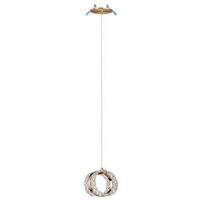 5030/8L L-VISION ODL24 451 античн.бронза/металл/акрил Подвес LED 8W 4000K 423лм MIRAGE