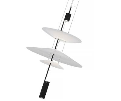 08403-36+50+21,19(01) Подвес Гида черный d36+50+21 h75-180 Led 3*3W (4000K)