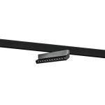 259037 Светильник 48V поворотный д/трека UNO LED 12W 800LM 24G ЧЕРНЫЙ МАТОВЫЙ 3000K
