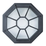 Уличный потолочный светильник Arte Lamp PEGASUS A3100PL-1BK, 1хE27