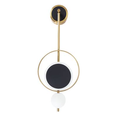 Настенный светильник Arte Lamp POLARIS A2604AP-7BK, 1хLED