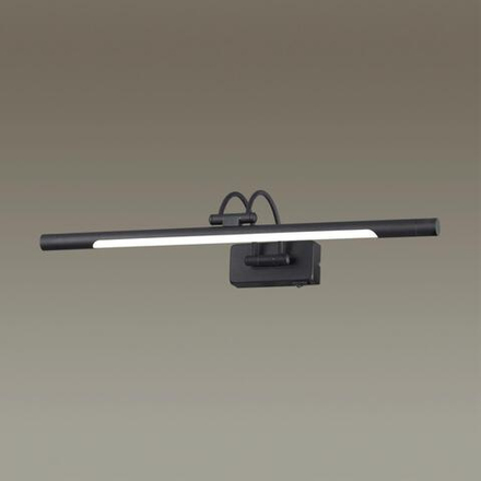 4909/8WL WALLI ODL22 485 чёрный/металл/акрил Подсветка для картин с выкл. LED 8W 4000К 430Лм REVOLA