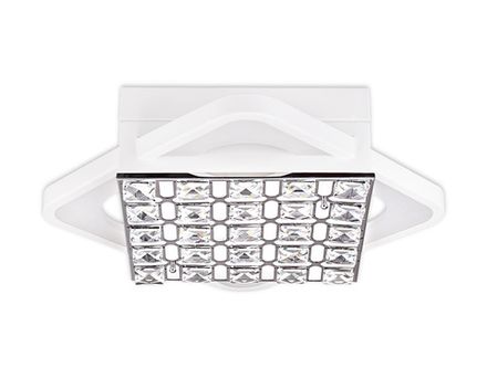 Потолочный светодиодный светильник с пультом FA122 WH белый 54W 300*300*100 (ПДУ РАДИО 2.4)