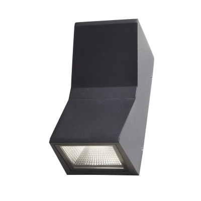 SL088.431.02 Светильник уличный настенный ST-Luce Черный кварцевый LED 2*7W 4000K