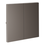 VLS000314 Клавиши для выключателя/переключателя двухклавишного, S70 (капучино). (ТМ Maytoni)