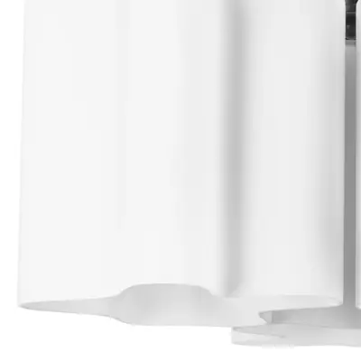 802037 Люстра NUBI 3х40W E27 ЧЕРНЫЙ МАТОВЫЙ/БЕЛЫЙ