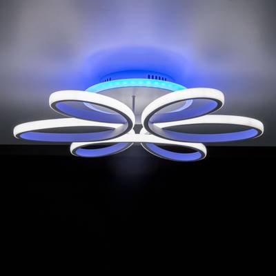 Citilux Сезар Смарт CL233A150E RGB Умная люстра Белая