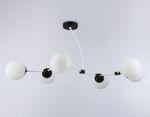 Подвесной светильник TR2552/6 WH/BK белый/черный E27/6 max 60W 1160*600*450