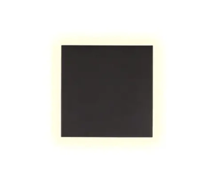 Светильник уличный Пирей черный w15*15*5 h15 Led 12W (4000K) IP65