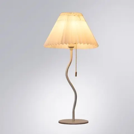 Декоративная настольная лампа Arte Lamp AGATHA A5069LT-1WH, 1хE27