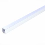ST017.129.09 Накладной алюминиевый профиль с рассеивателем(к-т: 2 загл) ST-Luce Алюминий анодированный