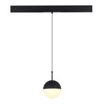 ST681.436.07 Магнитный трековый светильник Черный LED 1*7W 3000K Lm Ra90 120° IP20 D100xH- 48V