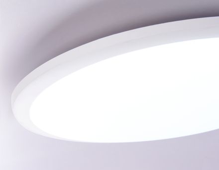 Потолочный светодиодный светильник FZ1231 WH белый IP44 42W 6400К D370*55 (Без ПДУ)