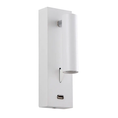 Бра Crystal Lux CLT 210W USB WH 1400/468