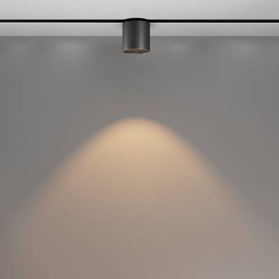 Трековый светильник Alfa S Exility 3000K 7Вт 50°, TR132-2-7W3K-B. TM Maytoni