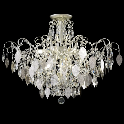 Светильник потолочный Crystal Lux ESMIRALDA PL9 SILVER 0524/109