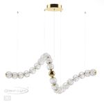 5008/92L L-VISION ODL23 595 золотой/прозрачный/металл/акрил Люстра LED 92W 4000K 4600Лм CRYSTAL