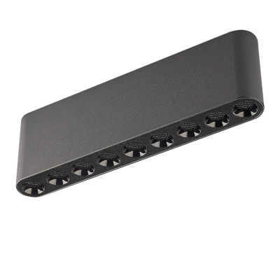 7092/21CL HIGHTECH ODL25 335 Потолочный светильник черный/металл/акрил IP20 LED 13W 988Лм 3000K 220V SMALL